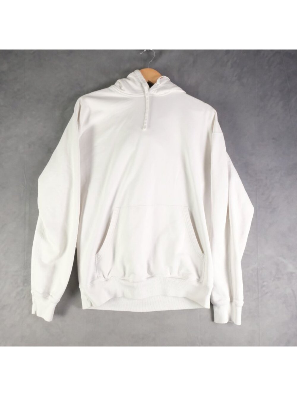Reigning Champ Hoodie Mens Medium White Pullover Sweatshirt Jersey Medium Weight
